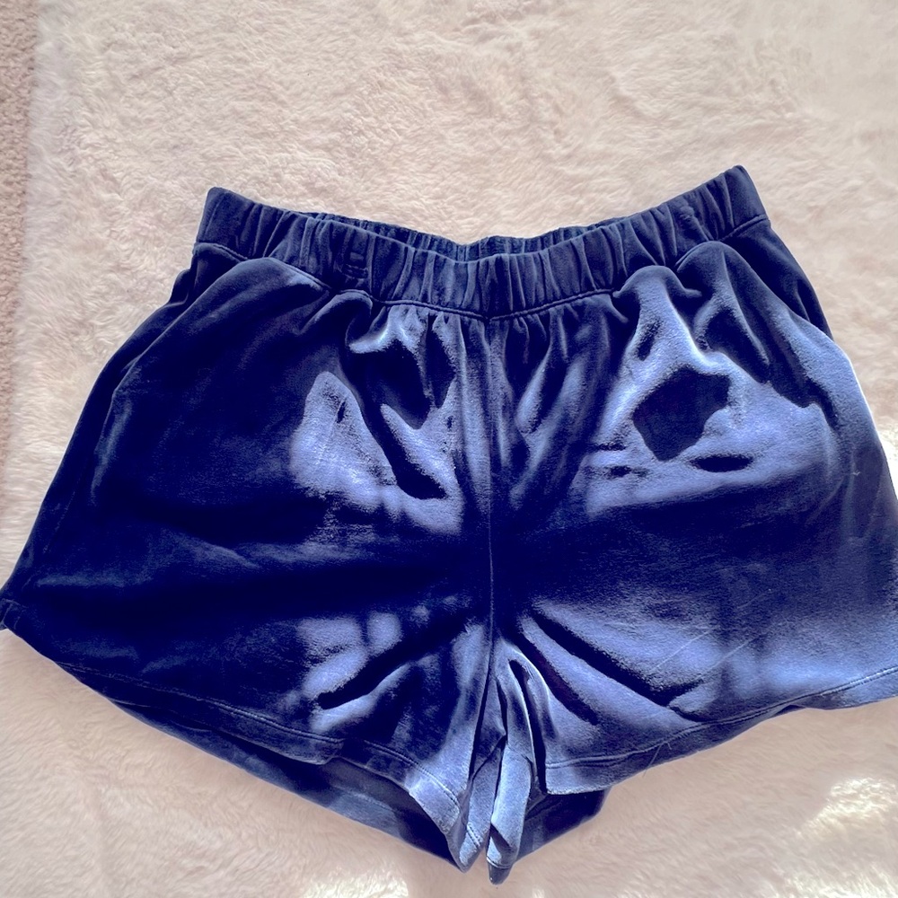 Super comfy Ava & Viv navy blue Seude shorts! Perfect for  Fall! Uber soft!